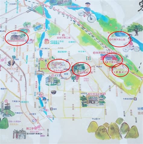 竹 東 地圖